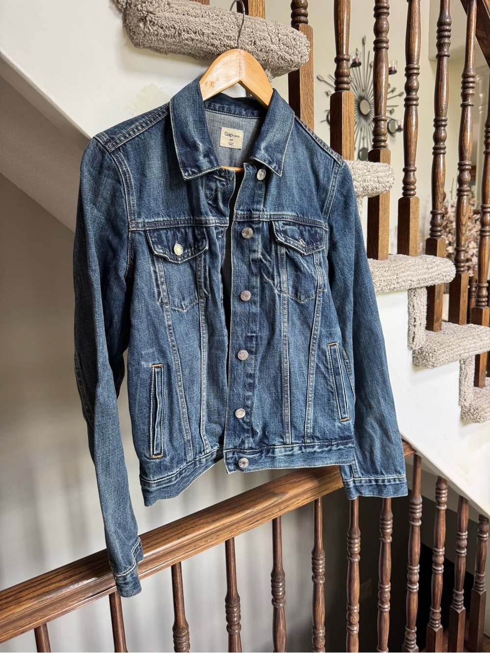 GAP Indigo Washed Denim Jacket
